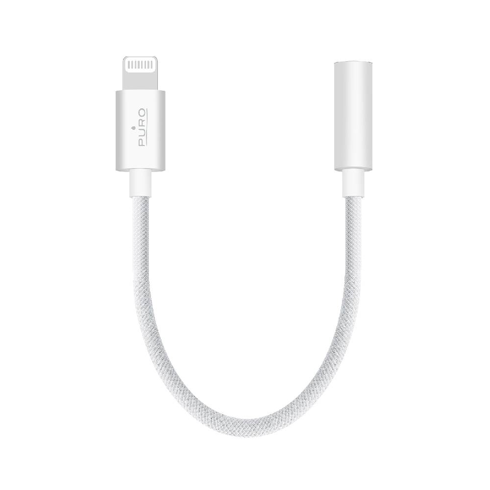 Puro Adattatore in tessuto da Jack 3,5 mm a Lightning