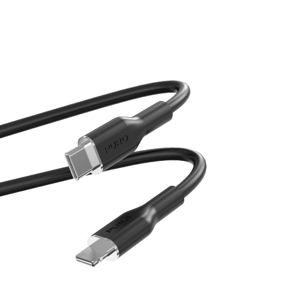 Puro Cavo di ricarica e sincronizzazione SOFT da USB-C a Lightning 1,5m Economico