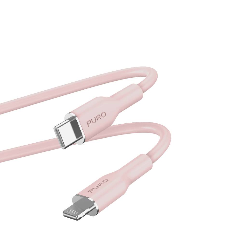 Puro Cavo di ricarica e sincronizzazione SOFT da USB-C a Lightning 1,5m Economico