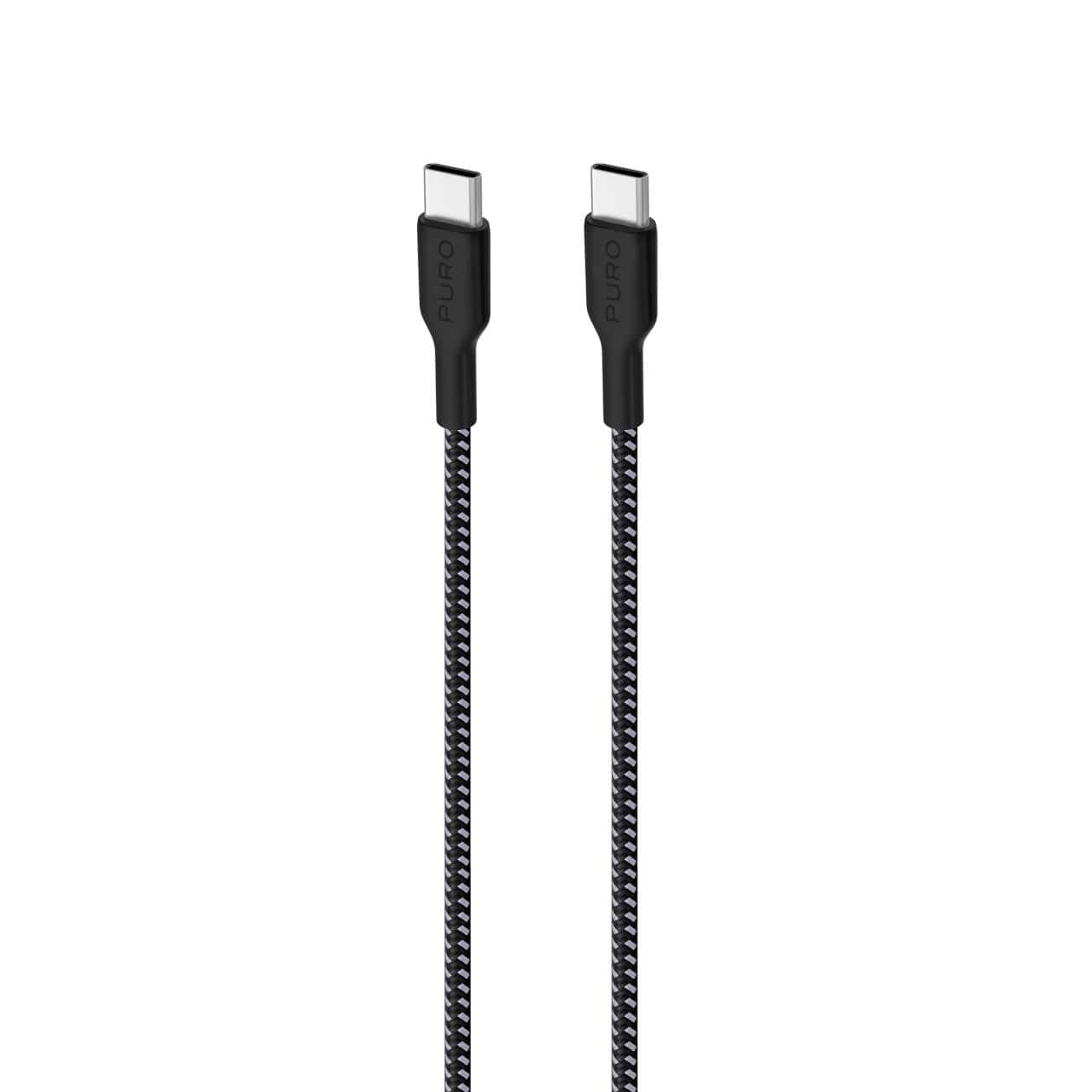 Puro Cavo di ricarica e sincronizzazione Fabric Ultra-Strong 30W da USB-C a USB-C 1,2 M Outlet