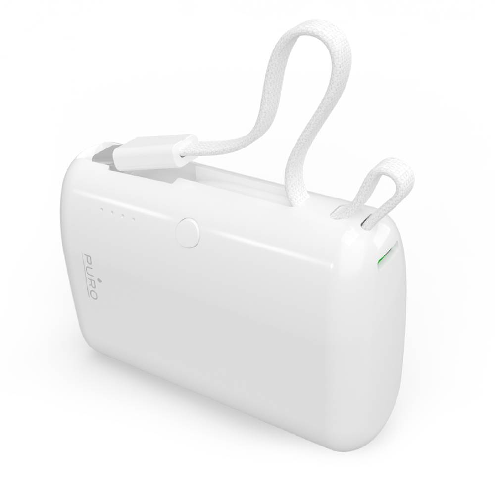 Puro Power Bank “Power Link 10” 10000mAh Con Cavo USB-C Integrato Soddisfazione Garantita