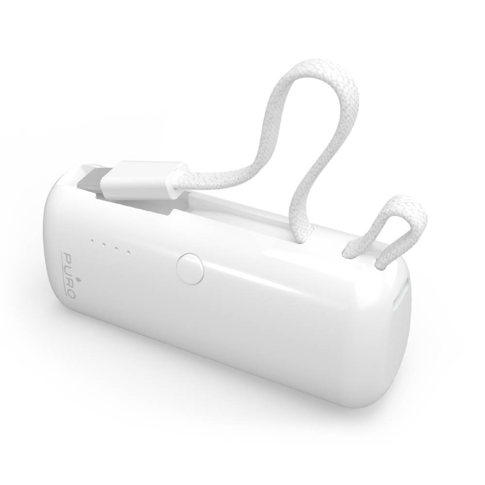 Puro Power Bank 5000mAh “Power Link 5” con cavo USB-C integrato Offerte giornaliere