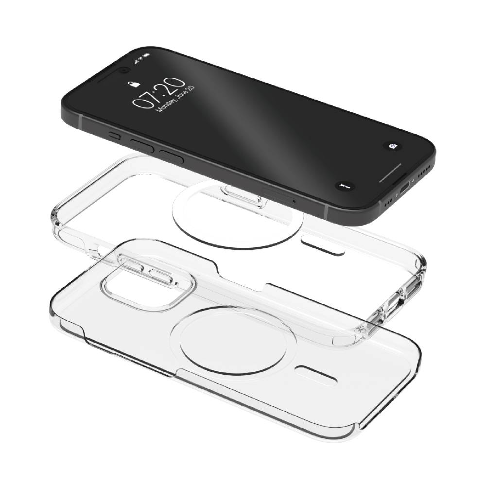 Puro Cover Impact Clear D3O® Bio per iPhone 15 Plus In Saldo