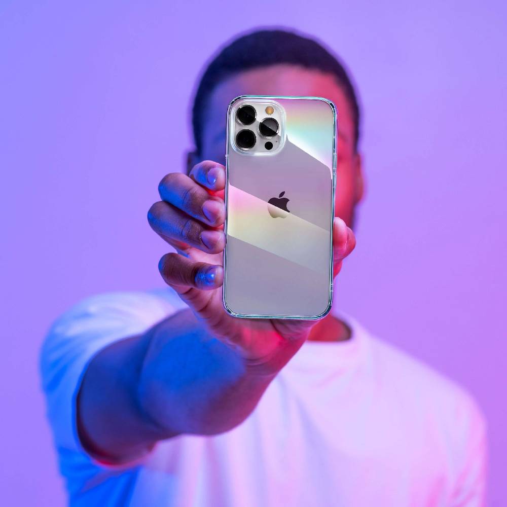 Puro Cover Hologram per iPhone 13 Hotsell
