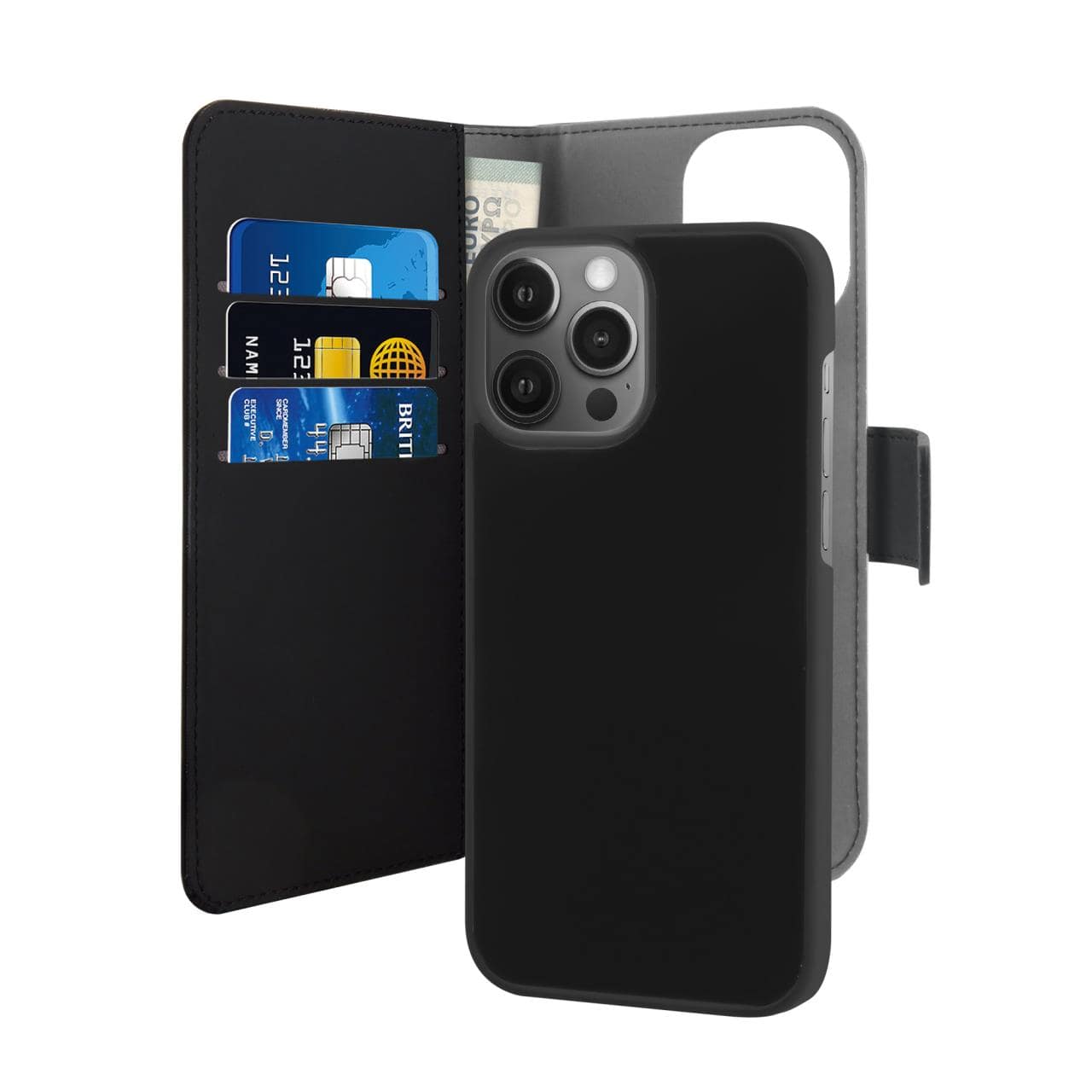 Puro Custodia Wallet Detachable 2 in 1 per iPhone 13 Pro Max Pezzi Unici
