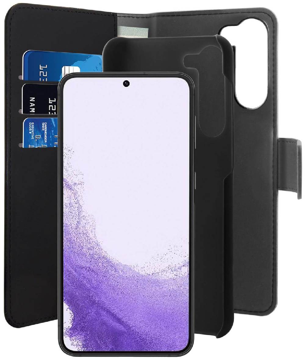 Puro Custodia Wallet Detachable 2 in 1 per Samsung Galaxy S23 Affare Del Giorno