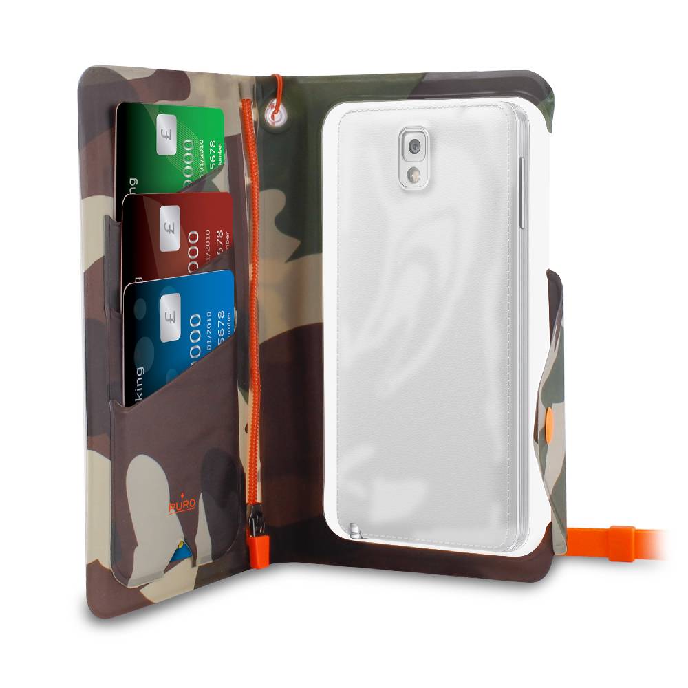 Puro Custodie Water Wallet Booklet fino a 5.7″ – ideale per iPhone 14 Pro 2025