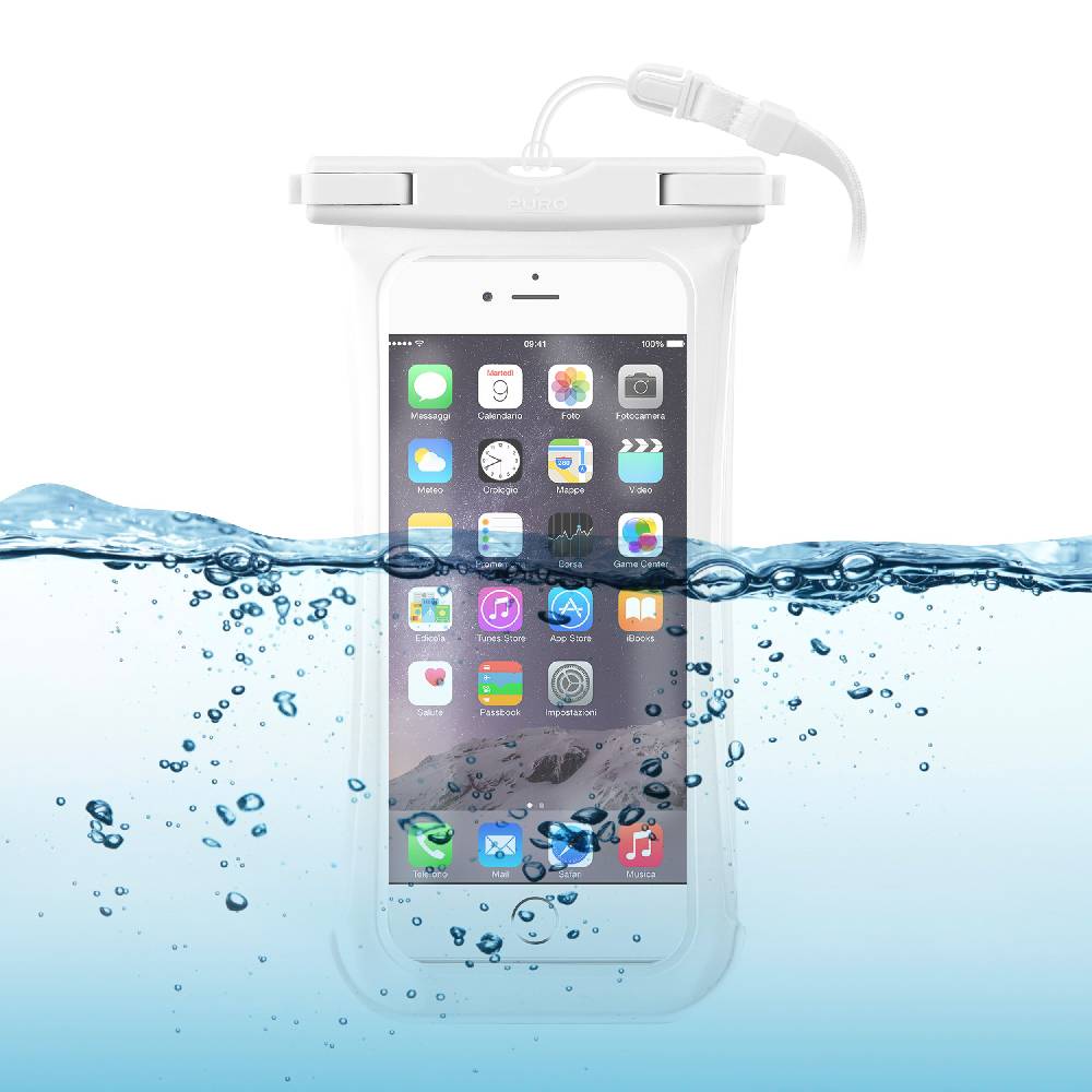 Puro Custodia WATERPROOF fino a 6,5″ – ideale per iPhone 14 Pro Max Italia