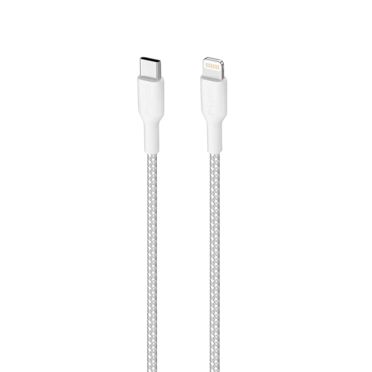 Puro Cavo di ricarica e sincronizzazione Fabric Ultra-Strong 20W da USB-C a Lightning 2 M Vendite Flash