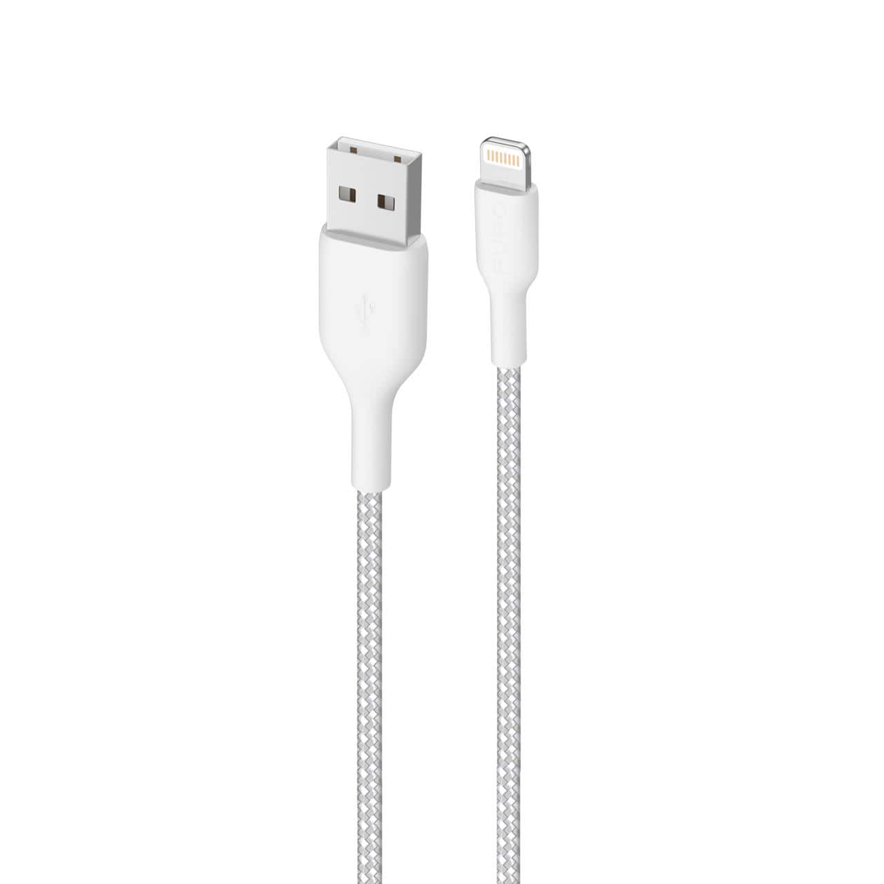 Puro Cavo di ricarica e sincronizzazione Fabric Ultra-Strong 12W da USB-A a Lightning 2 metri Negozio