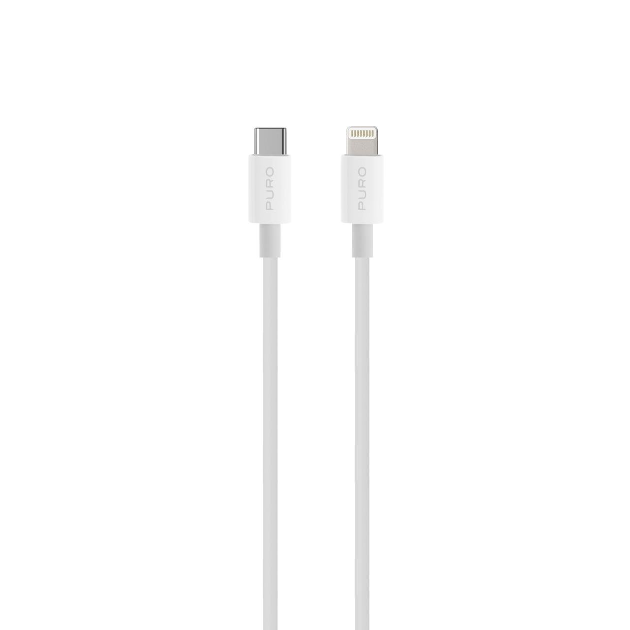 Puro Cavo di ricarica e sincronizzazione da USB-C a Lightning 50 cm In Saldo