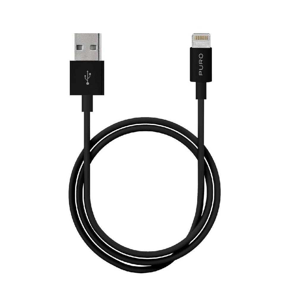 Puro Cavo di ricarica e sincronizzazione da USB-A a Lightning 1 metro Soddisfazione Garantita