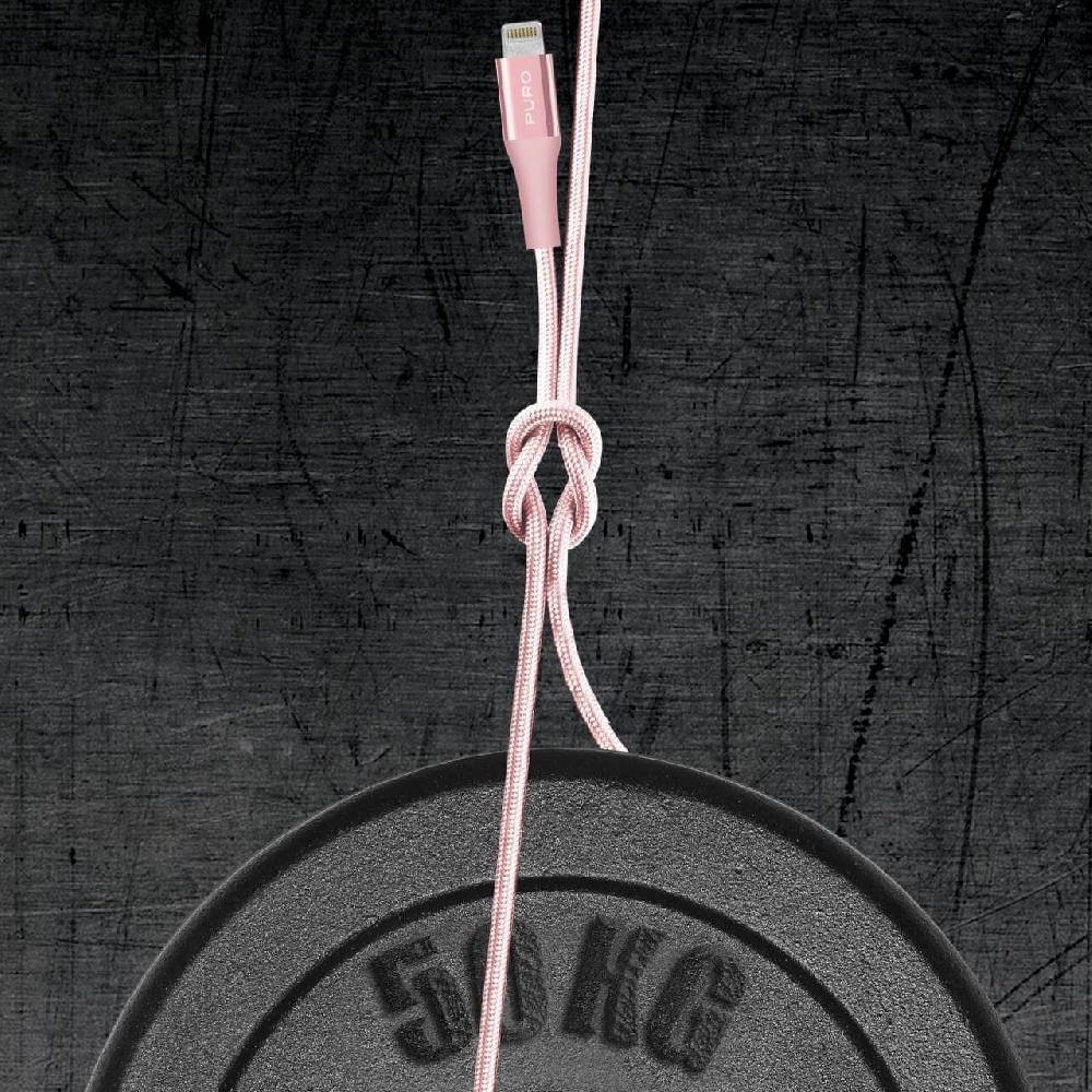 Puro Cavi di ricarica e sincronizzazione Fabric K2 Kevlar da USB-A a Lightning 2025