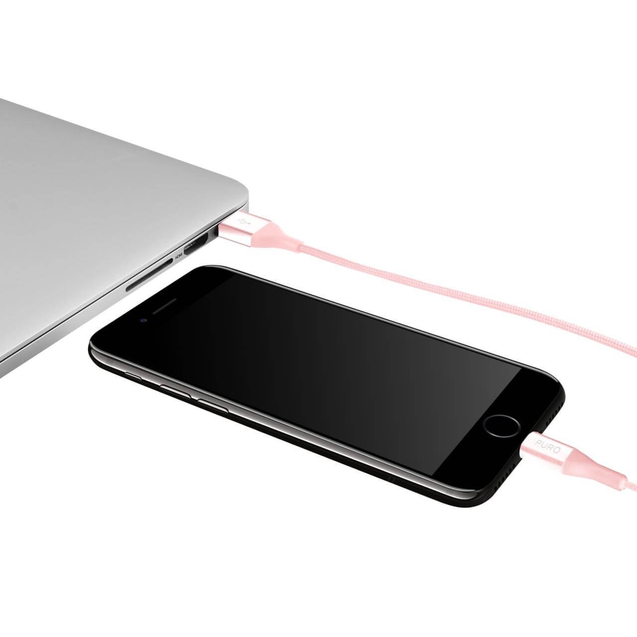Puro Cavi di ricarica e sincronizzazione Fabric K2 Kevlar da USB-A a Lightning 2025