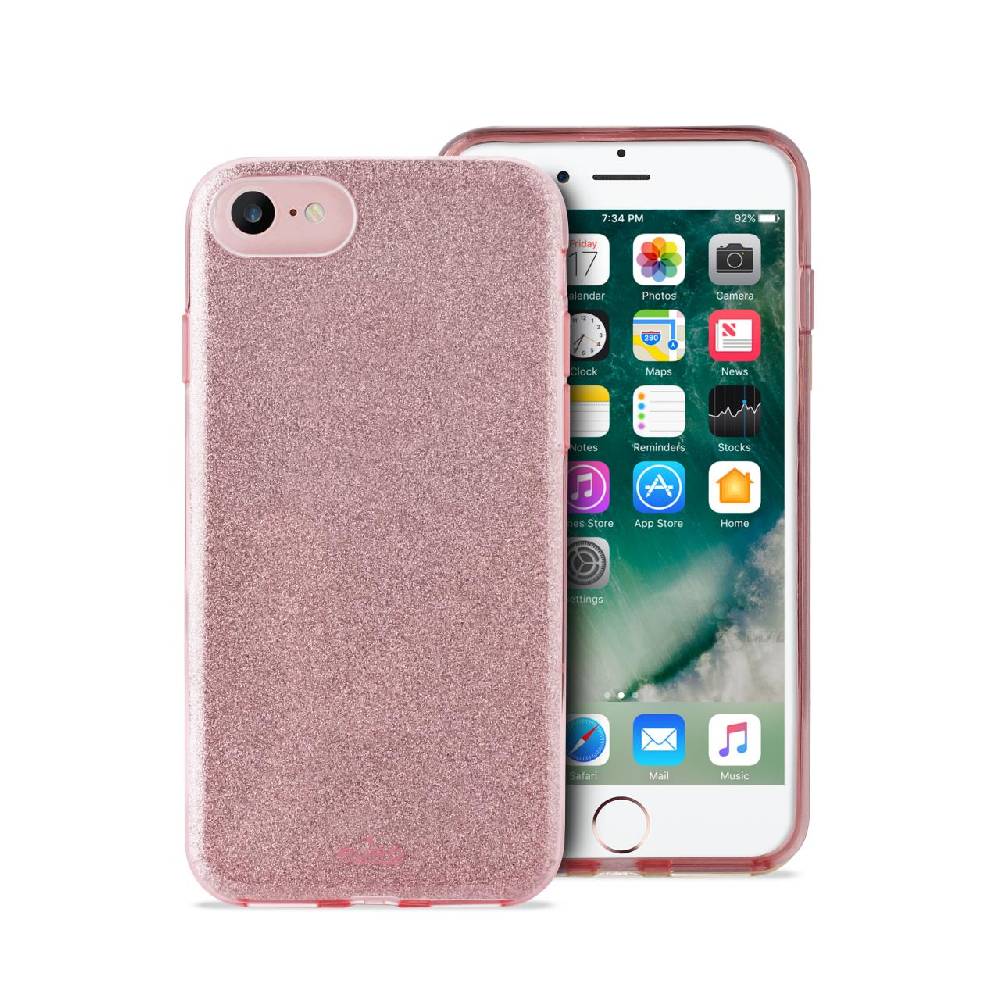 Puro Cover Shine per iPhone 7, 8, SE 2020 e SE 2022 Affare Del Giorno