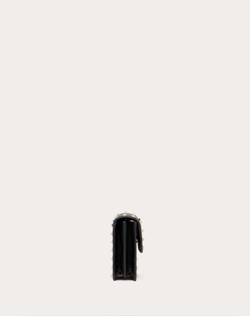 Red Valentino POUCH CON CATENA ROCKSTUD IN VITELLO GRANATO Vendita