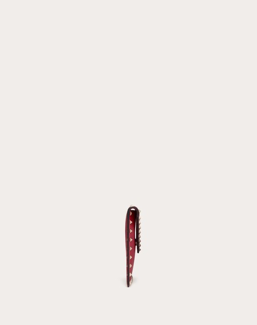 Red Valentino POUCH ROCKSTUD IN VITELLO GRANATO Promozione