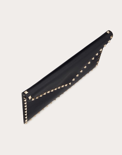 Red Valentino POUCH ROCKSTUD IN VITELLO GRANATO Negozi Online