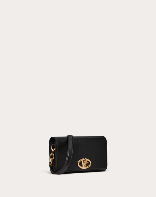 Red Valentino PORTAFOGLIO CON TRACOLLA VLOGO THE BOLD EDITION IN NAPPA Presa