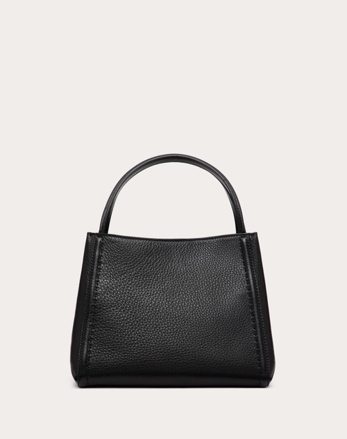 Red Valentino BORSA A MANO MEDIA VALENTINO GARAVANI ALLTIME IN VITELLO GRANATO Offerte
