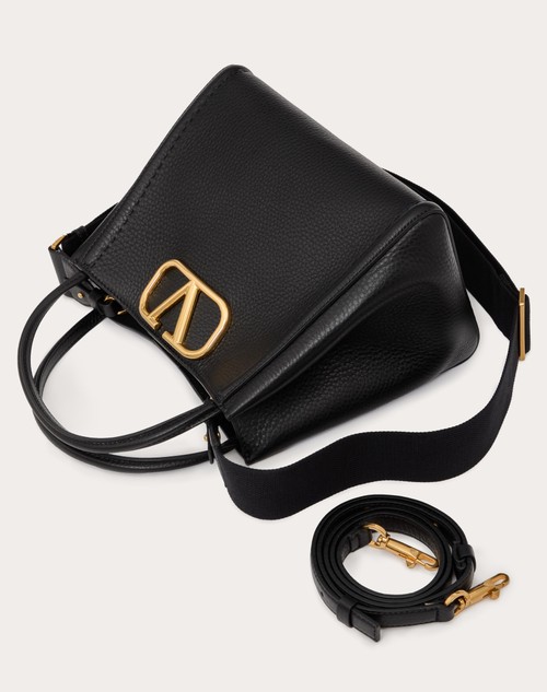 Red Valentino BORSA A MANO MEDIA VALENTINO GARAVANI ALLTIME IN VITELLO GRANATO Offerte