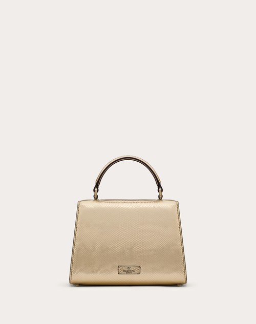 Red Valentino BORSA A MANO PICCOLA VALENTINO GARAVANI VSLING IN KARUNG METALLIZZATO Moda