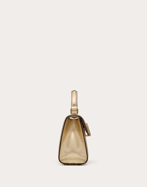 Red Valentino BORSA A MANO PICCOLA VALENTINO GARAVANI VSLING IN KARUNG METALLIZZATO Moda