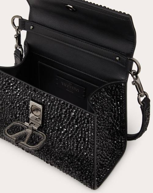 Red Valentino BORSA A MANO MINI VSLING CON RICAMO SPARKLING Promozione