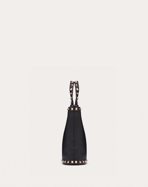 Red Valentino POUCH CON TRACOLLA ROCKSTUD IN VITELLO GRANATO Prezzo Ridotto