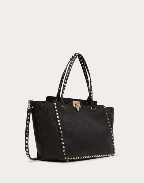 Red Valentino BORSA MEDIA ROCKSTUD IN VITELLO GRANATO Offerta