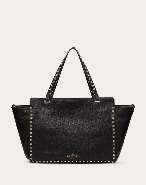 Red Valentino BORSA MEDIA ROCKSTUD IN VITELLO GRANATO Offerta
