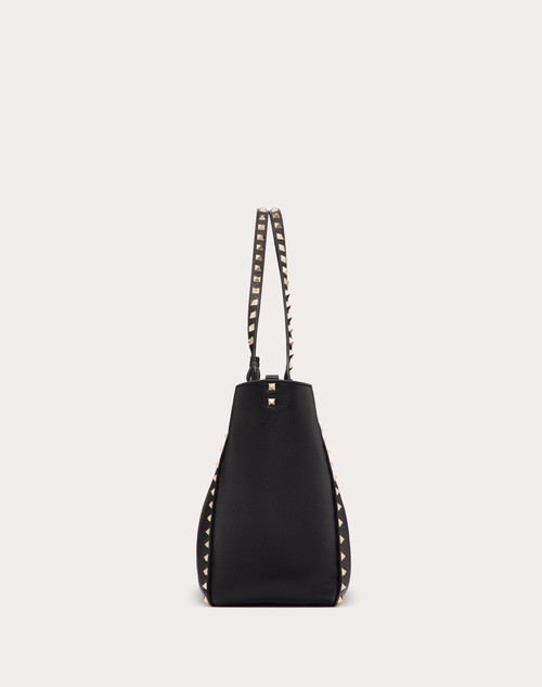 Red Valentino BORSA MEDIA ROCKSTUD IN VITELLO GRANATO Offerta