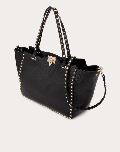 Red Valentino BORSA MEDIA ROCKSTUD IN VITELLO GRANATO Offerta
