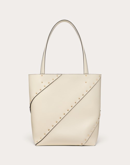 Red Valentino BORSA SHOPPING VALENTINO GARAVANI VALENTINO GARAVANI ROCKSTUD WISPY IN VITELLO In Vendita