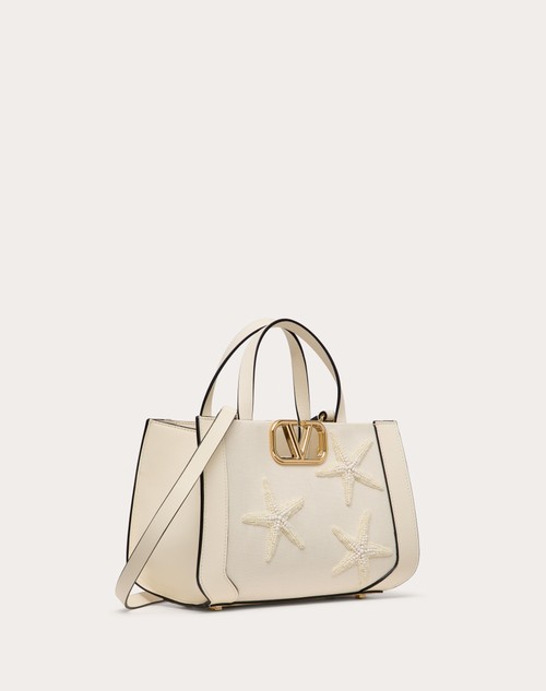 Red Valentino BORSA PICCOLA A MANO VALENTINO GARAVANI ESCAPE IN RAFIA CON RICAMO Negozio