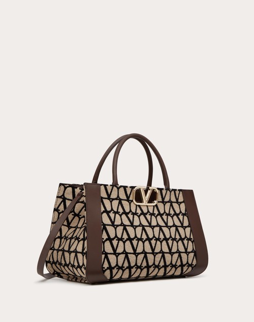 Red Valentino BORSA MEDIA A MANO VLOGO SIGNATURE TOILE ICONOGRAPHE Italy
