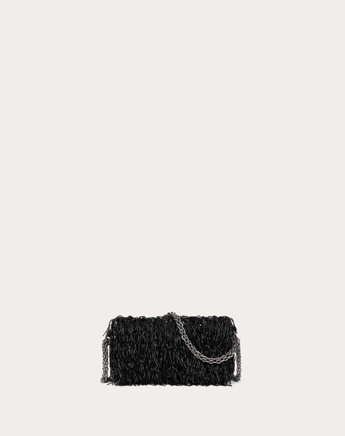 Red Valentino BORSA PICCOLA A SPALLA VALENTINO GARAVANI LOCÒ RICAMATA In Linea