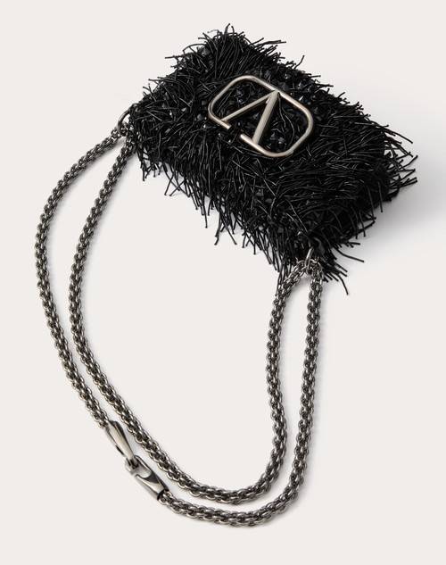 Red Valentino BORSA PICCOLA A SPALLA VALENTINO GARAVANI LOCÒ RICAMATA In Linea