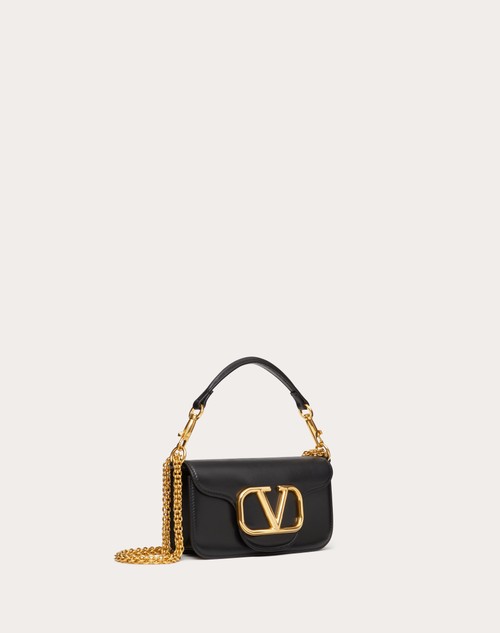 Red Valentino BORSA PICCOLA A SPALLA VALENTINO GARAVANI LOCÒ IN VITELLO Nuovo