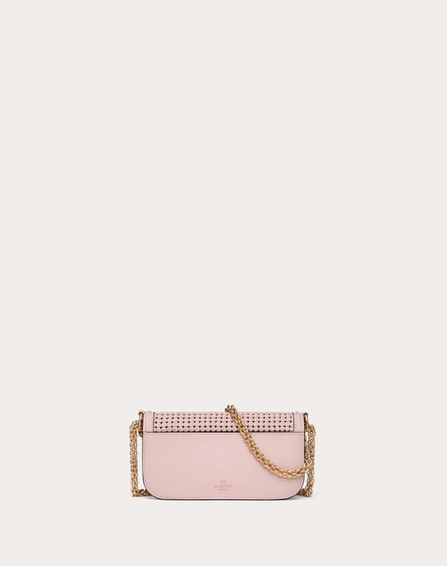 Red Valentino BORSA PICCOLA A SPALLA VALENTINO GARAVANI LOCÒ IN PELLE INTRECCIATA Promozione