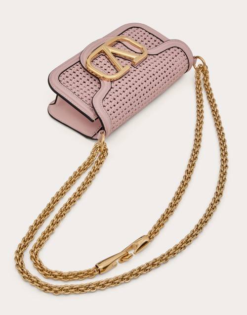 Red Valentino BORSA PICCOLA A SPALLA VALENTINO GARAVANI LOCÒ IN PELLE INTRECCIATA Promozione