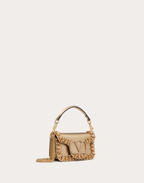 Red Valentino BORSA PICCOLA A SPALLA VALENTINO GARAVANI LOCÒ RICAMATA Soddisfazione Garantita
