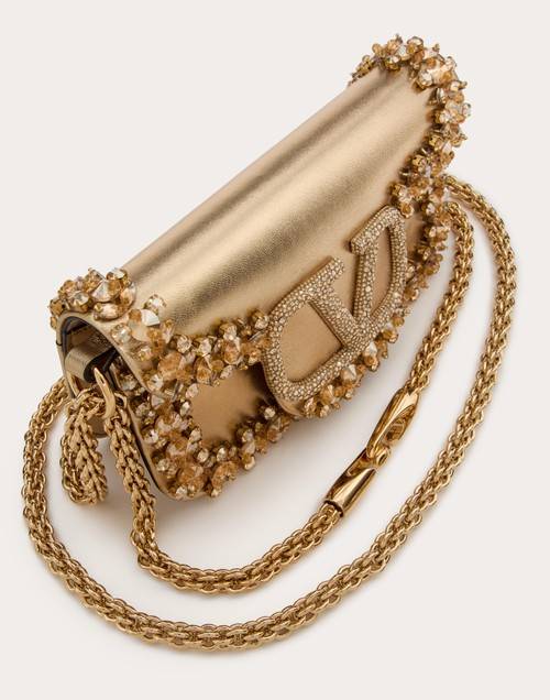 Red Valentino BORSA PICCOLA A SPALLA VALENTINO GARAVANI LOCÒ RICAMATA Soddisfazione Garantita