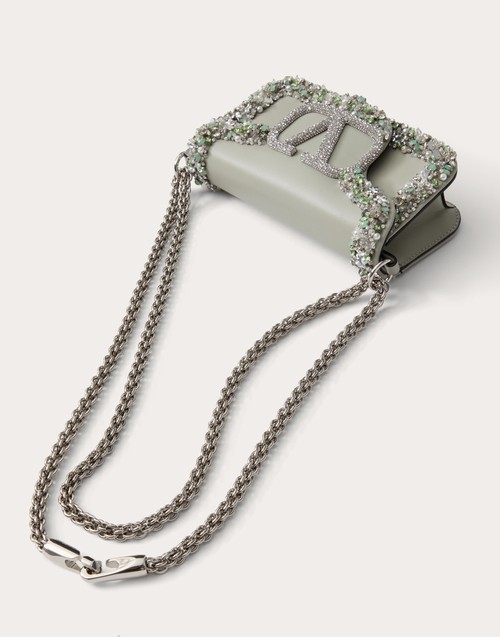 Red Valentino BORSA PICCOLA A SPALLA VALENTINO GARAVANI LOCÒ RICAMATA Qualità Garantita