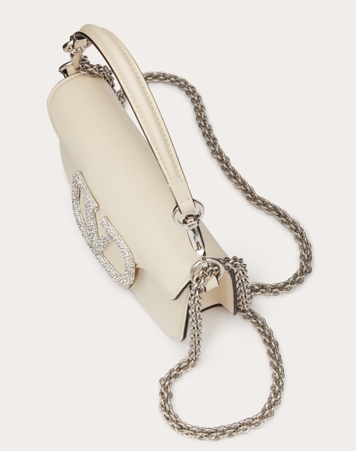 Red Valentino BORSA PICCOLA A SPALLA VALENTINO GARAVANI LOCÒ CON LOGO GIOIELLO Negozi Online