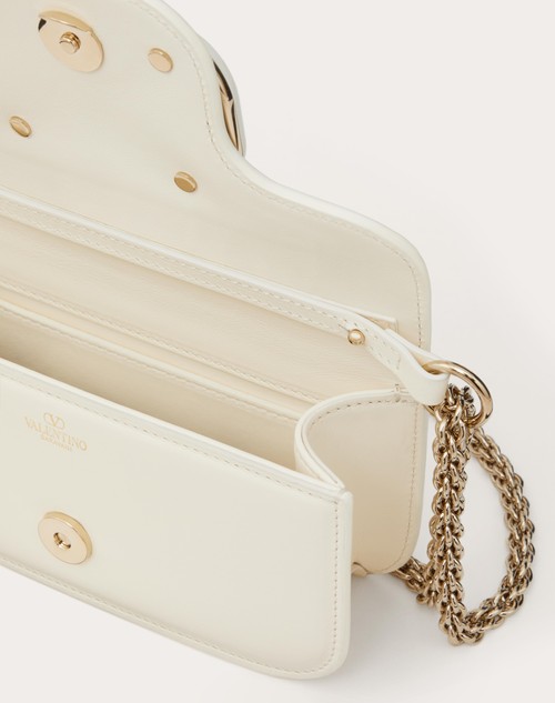 Red Valentino BORSA PICCOLA A SPALLA VALENTINO GARAVANI LOCÒ IN VITELLO Prezzo Ridotto