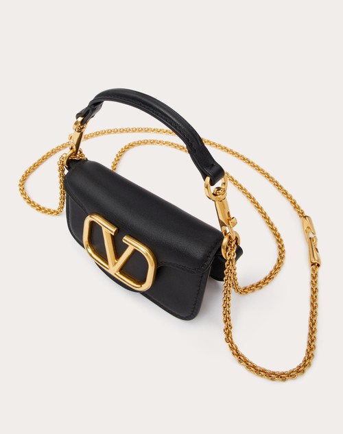 Red Valentino BORSA MICRO CON CATENA VALENTINO GARAVANI LOCÒ IN VITELLO Novità