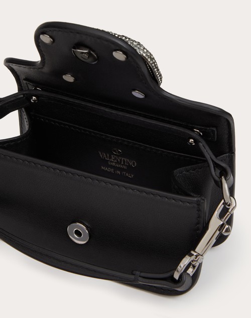 Red Valentino BORSA MICRO CON CATENA VALENTINO GARAVANI LOCÒ CON LOGO GIOIELLO Presa