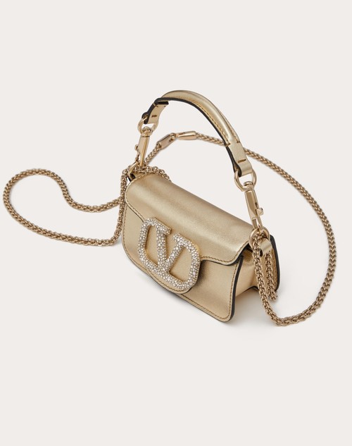 Red Valentino BORSA MICRO CON CATENA VALENTINO GARAVANI LOCÒ CON LOGO GIOIELLO Sconto