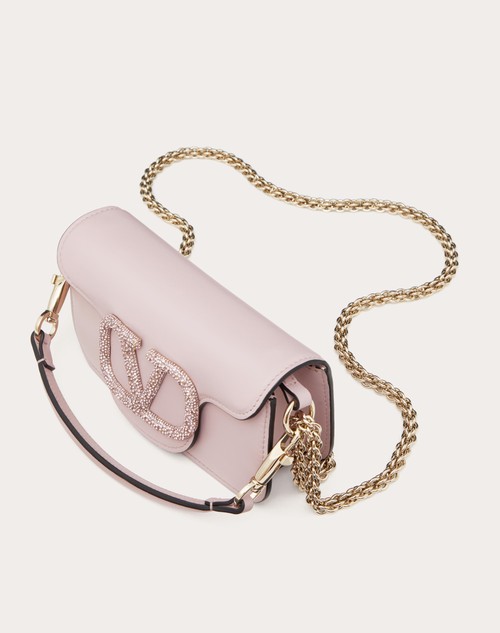 Red Valentino BORSA PICCOLA A SPALLA VALENTINO GARAVANI LOCÒ CON LOGO GIOIELLO Outlet
